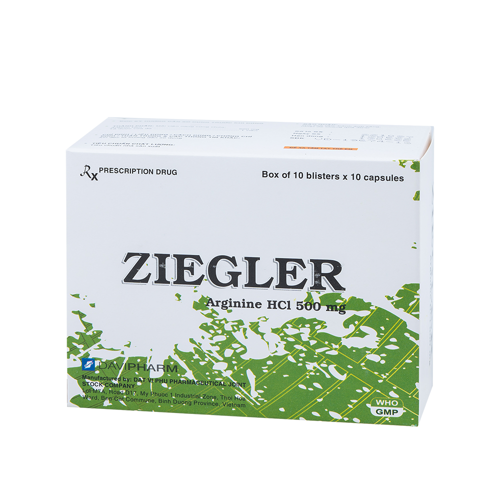 ZIEGLER Hộp 100 Viên Davipharm