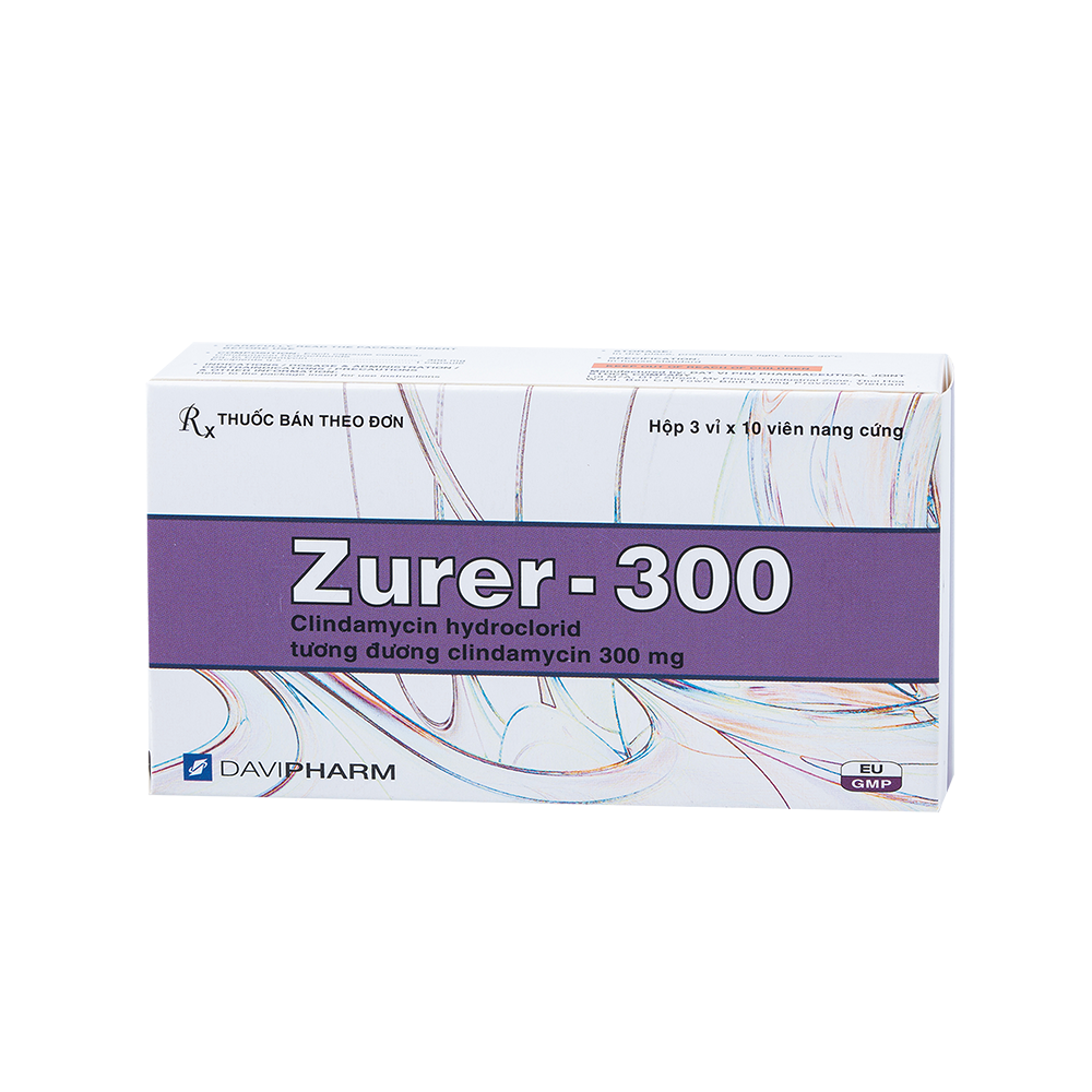 ZURER-300 Hộp 30 Viên Davipharm