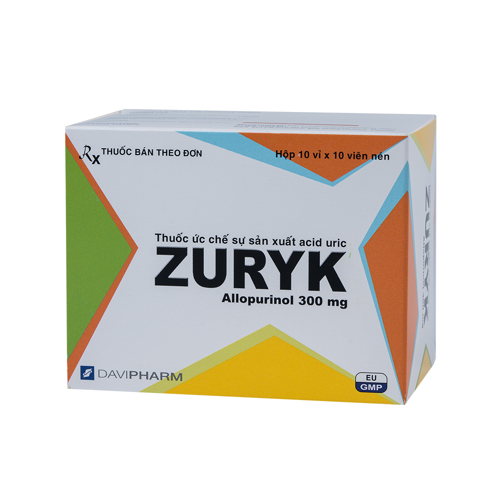 ZURYK Hộp 100 Viên Davipharm