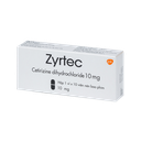 ZYRTEC TAB 10MG Hộp 1 vỉ x 10 viên GSK
