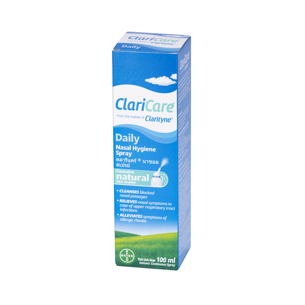 CLARICARE DAILY SPRAY 100ML Hộp 01 lọ Bayer Food &amp; Cosmetics