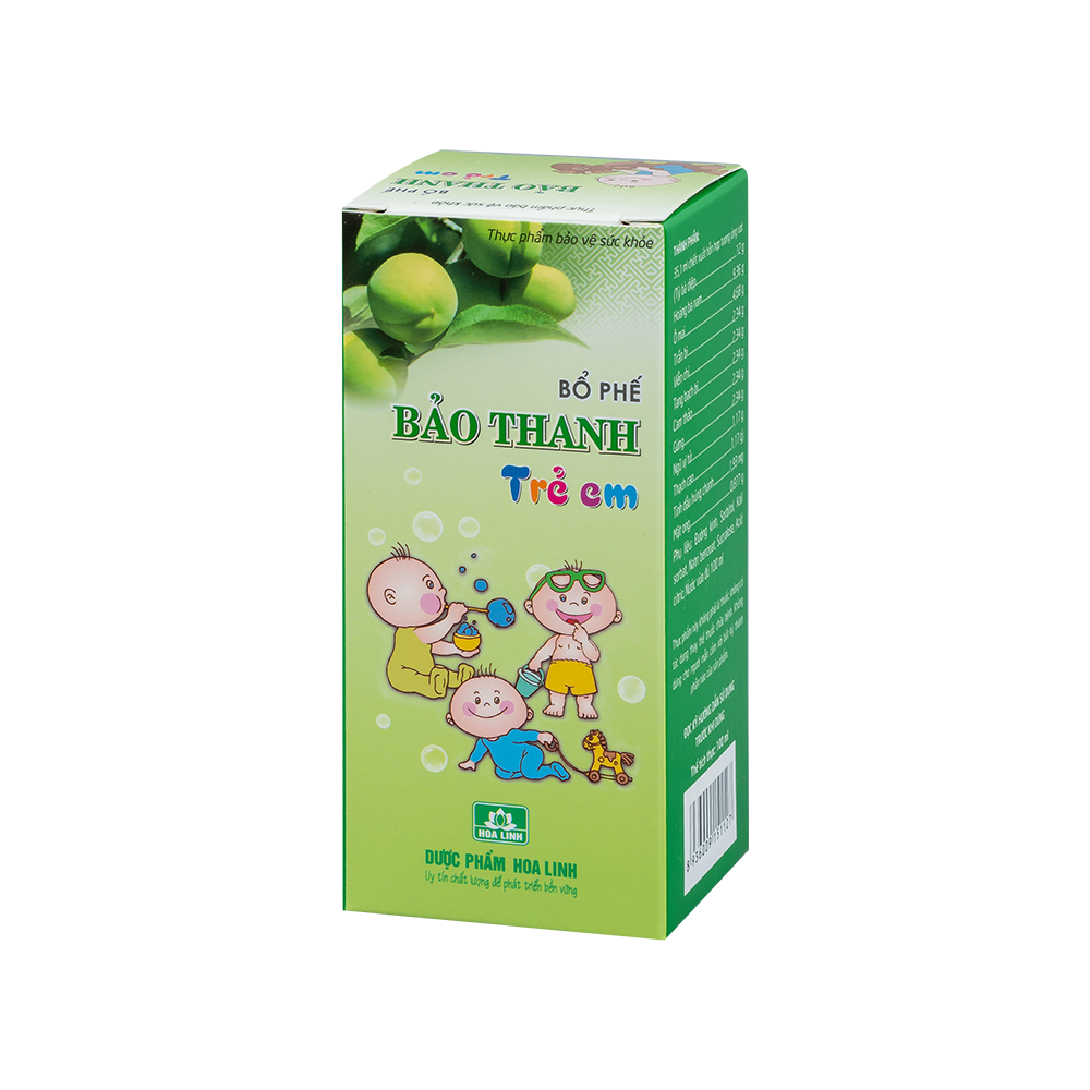 Bảo Thanh Siro trẻ em 100ml Chai 100 ml Hoa Linh