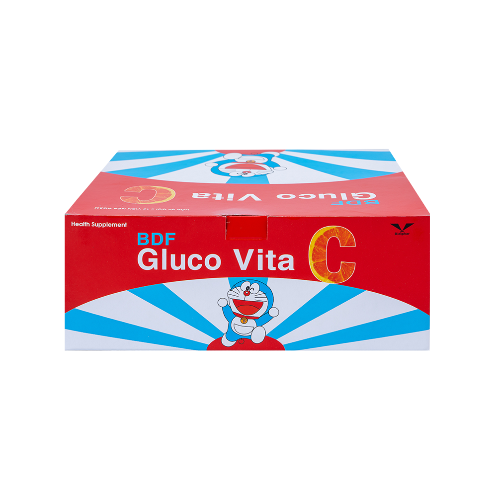 BDF GLUCO VITA C TPBVSK - BÌ/12 Hộp 60 gói Bidiphar