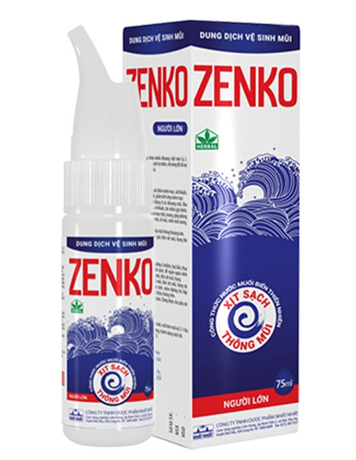Zenko người lớn Hộp 1 lọ x 75ml Nhất Nhất