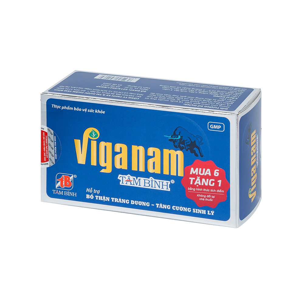 Viganam Hộp 5 vỉ x 12 viên Tâm Bình
