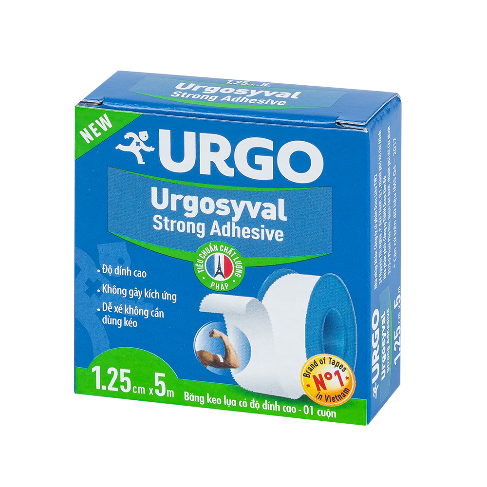 Urgosyval 1.25cm x 5m (Strong adhesive tape)