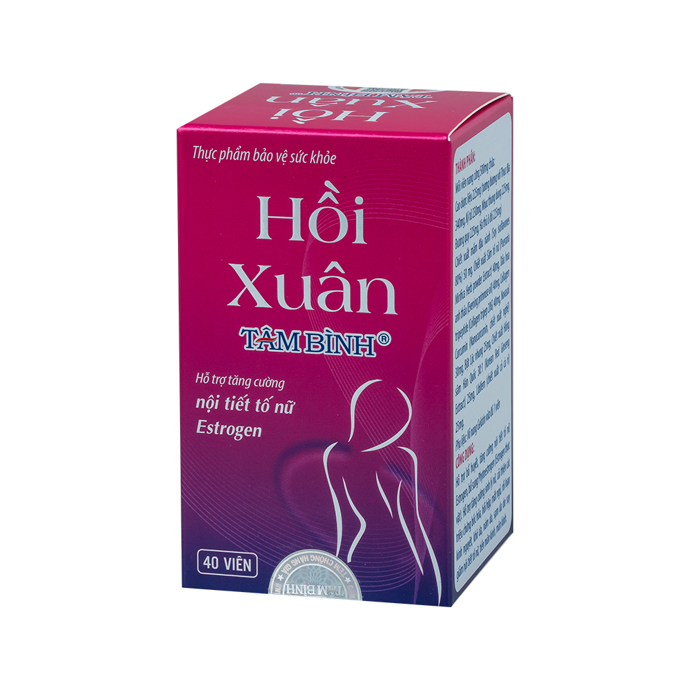 Hồi Xuân Hộp 1 lọ x 40 viên Tâm Bình