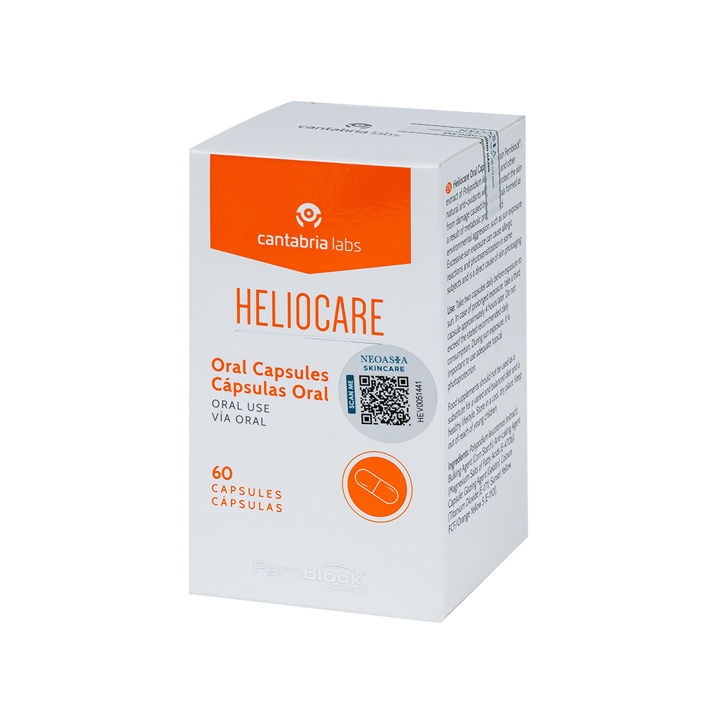 HELIOCARE CAPSULAS ORAL Hộp 60 viên Heliocare