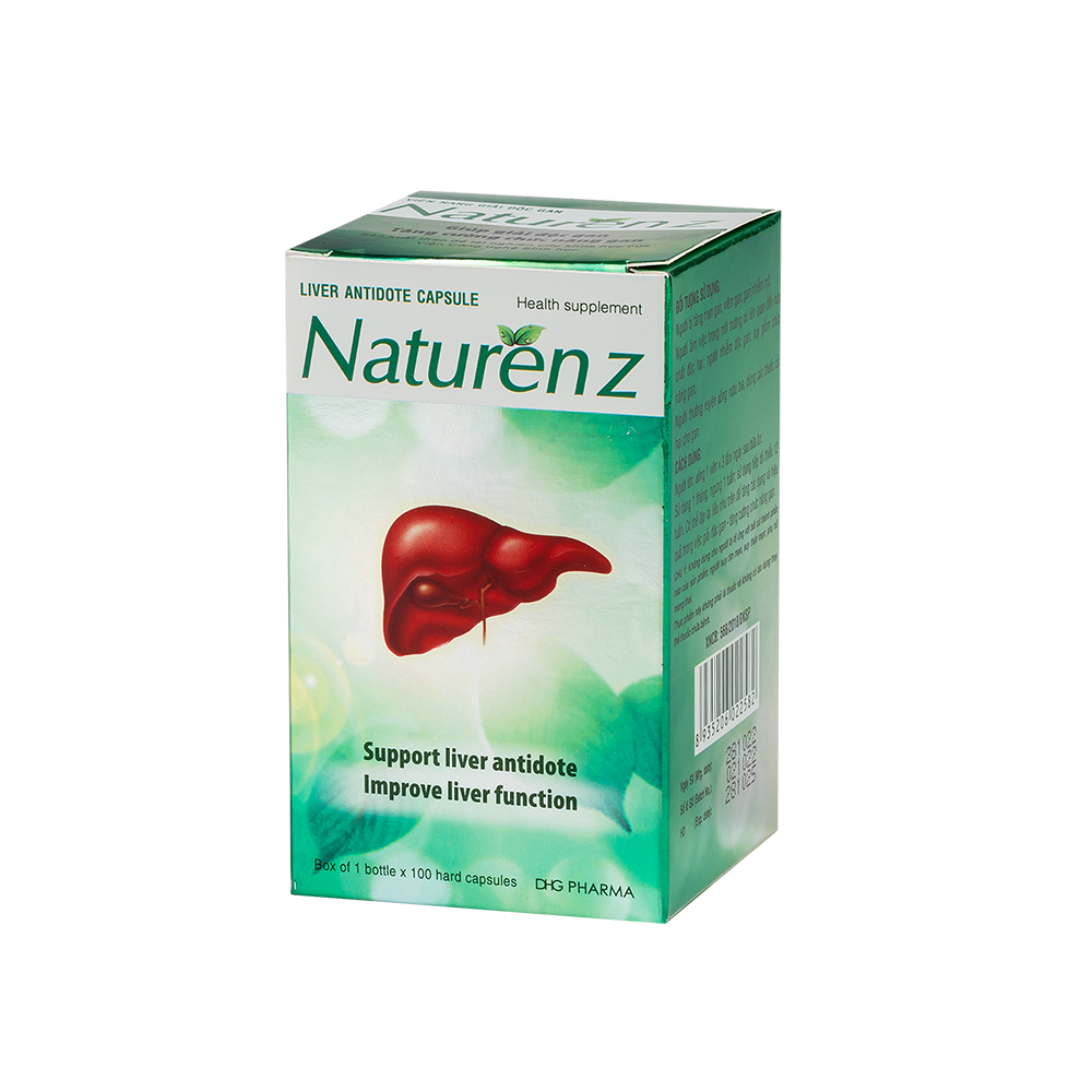 Giải độc gan Naturenz Hộp 1 chai 100 viên DHG