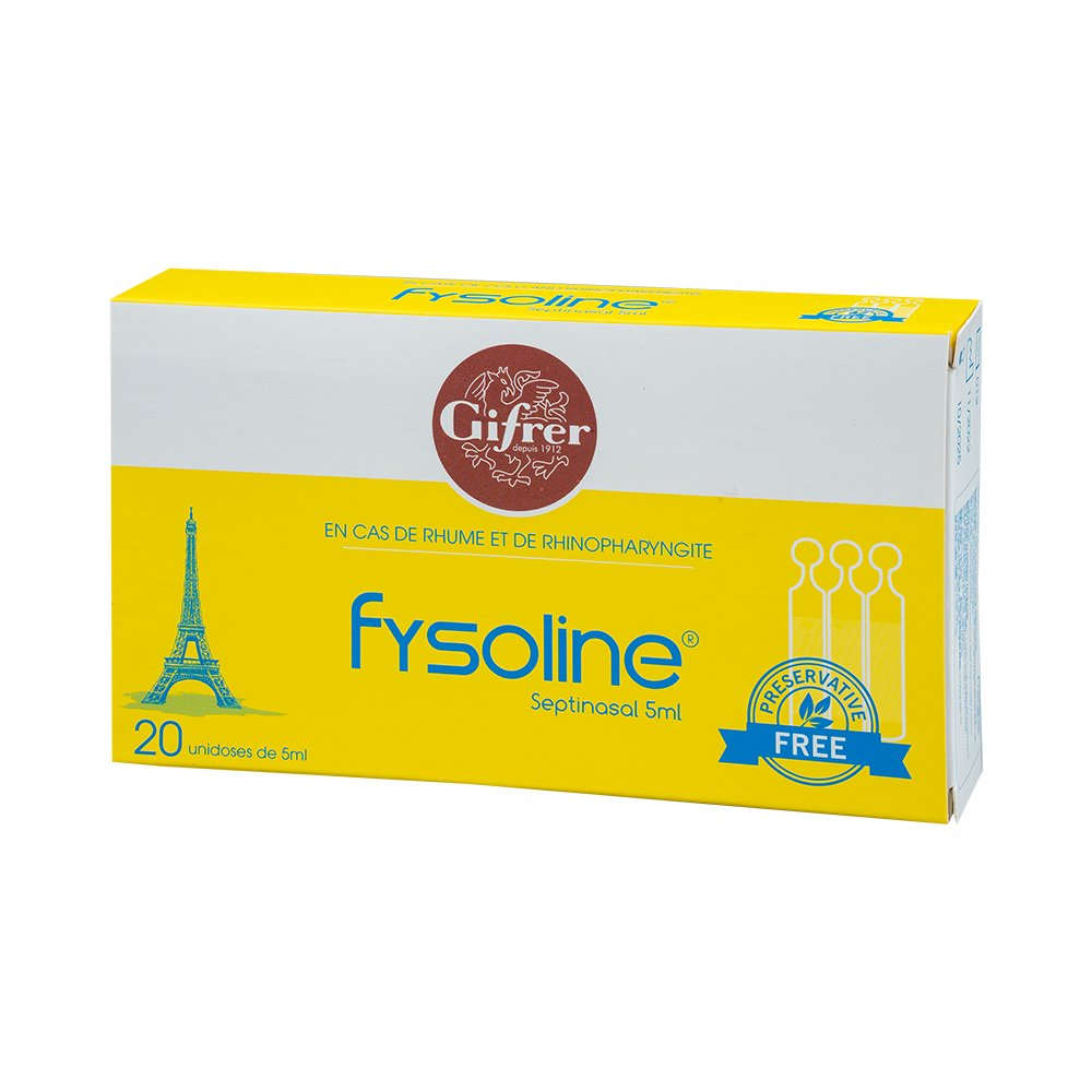 Fysoline Septinasal ( Hộp 20 ống ) Hộp 20 ống x 5ml Gifrer