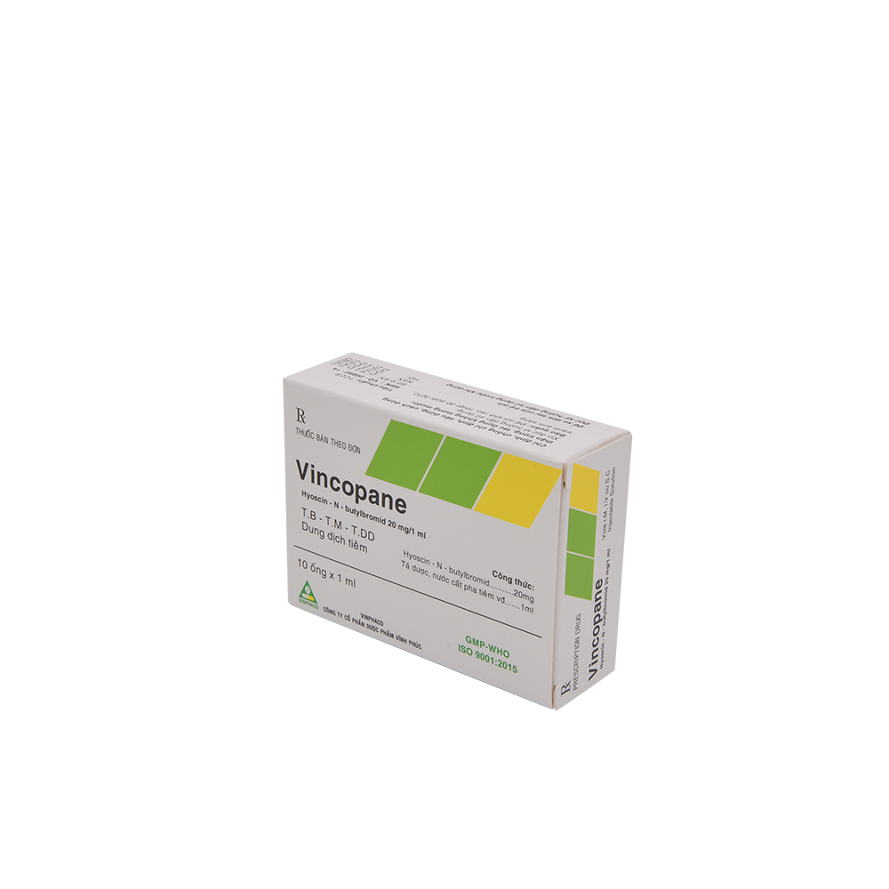 VINCOPANE Hộp 2 vỉ x 5 ống  VINPHACO