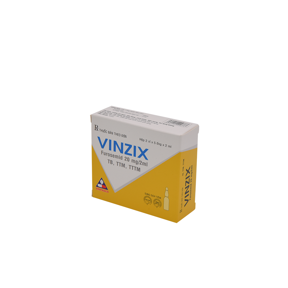 VINZIX Hộp 2 vỉ x 5 ống  VINPHACO