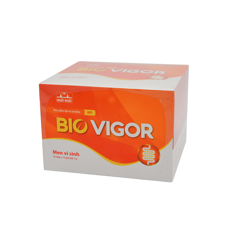 Men vi sinh Bio Vigor Hộp 10 gói x 1g  Nhất Nhất