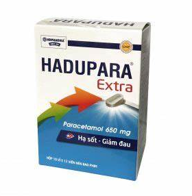 Hadupara Extra Hộp 10 vỉ x 12 viên HDPHARMA