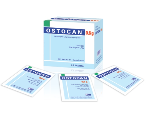 OSTOCAN 0,6g Hộp 30 gói F.T.PHARMA