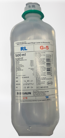 Ringer lactate & Glucose 5% | CEVPharma GHCH Kim cương - Vimedimex