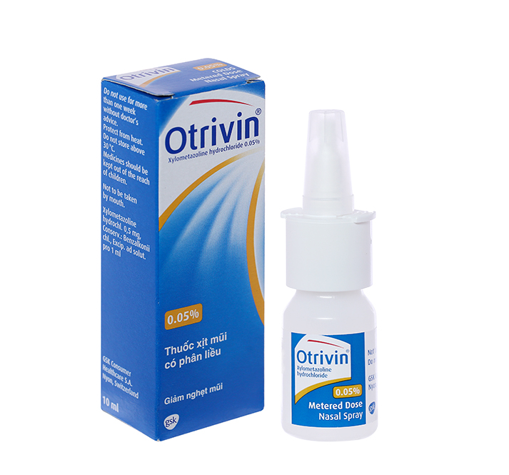OTRIVIN 0,05% SPRAY GSK | CEVPharma GHCH Kim cương - Vimedimex