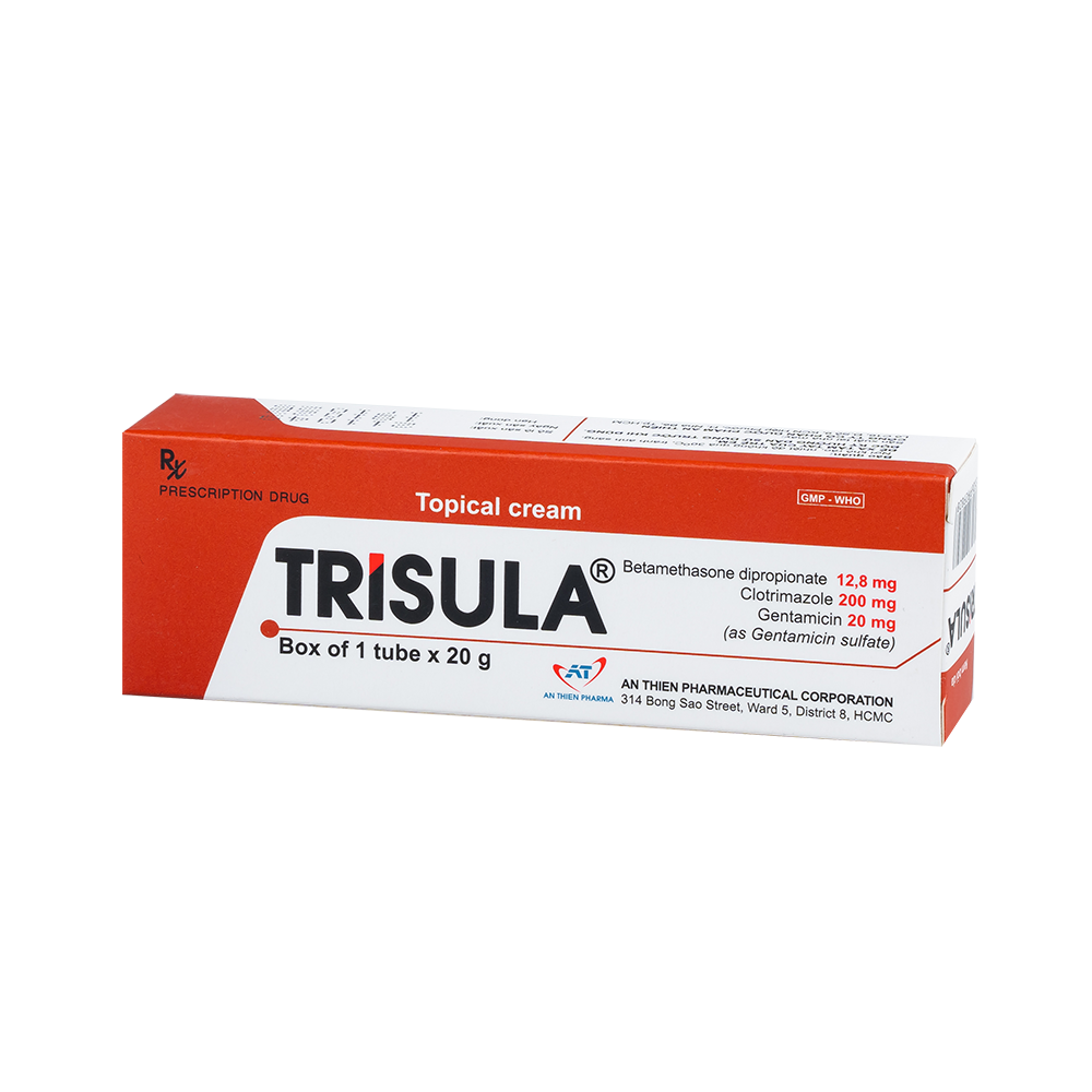 TRISULA Tuýp 20g An Thiên | CEVPharma GHCH Kim cương - Vimedimex