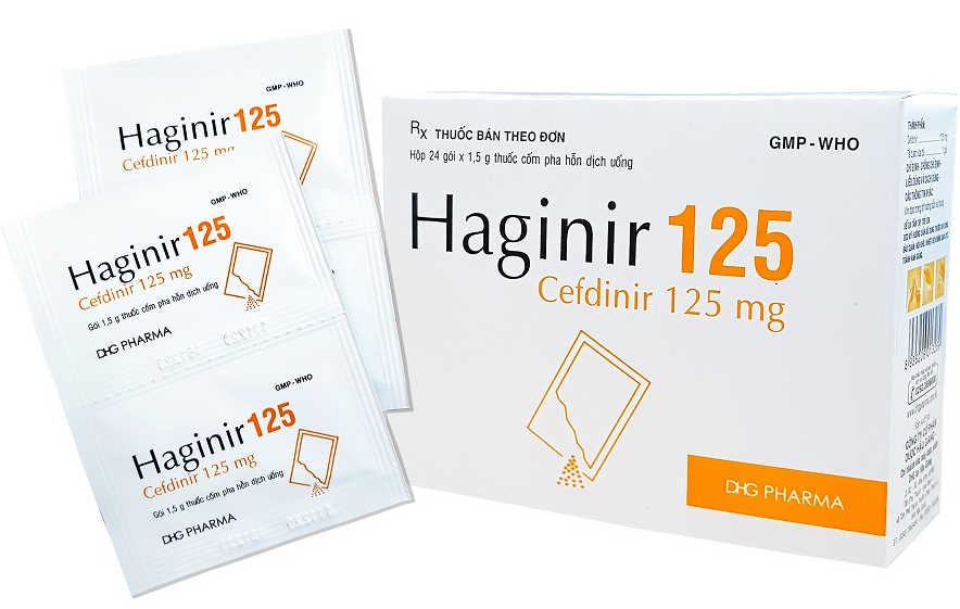 Haginir 125 Hộp 24 gói x 1,5g DHG | CEVPharma GHCH Kim cương - Vimedimex
