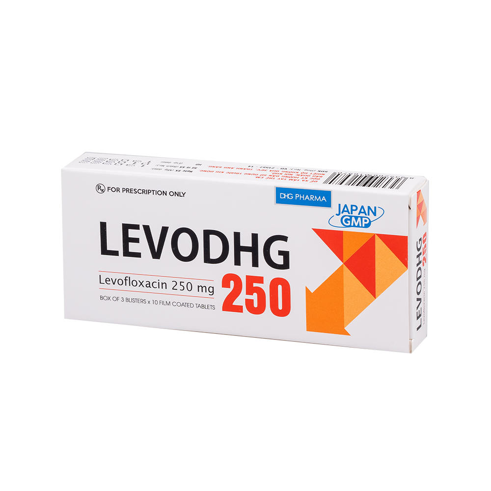 LevoDHG 250 Hộp 3 Vỉ x 10 Viên DHG