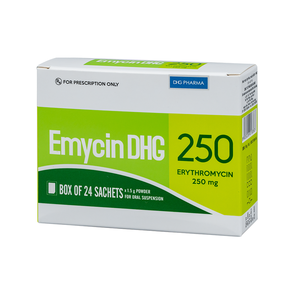 EmycinDHG 250 gói/1,5gr h/24 t/3456