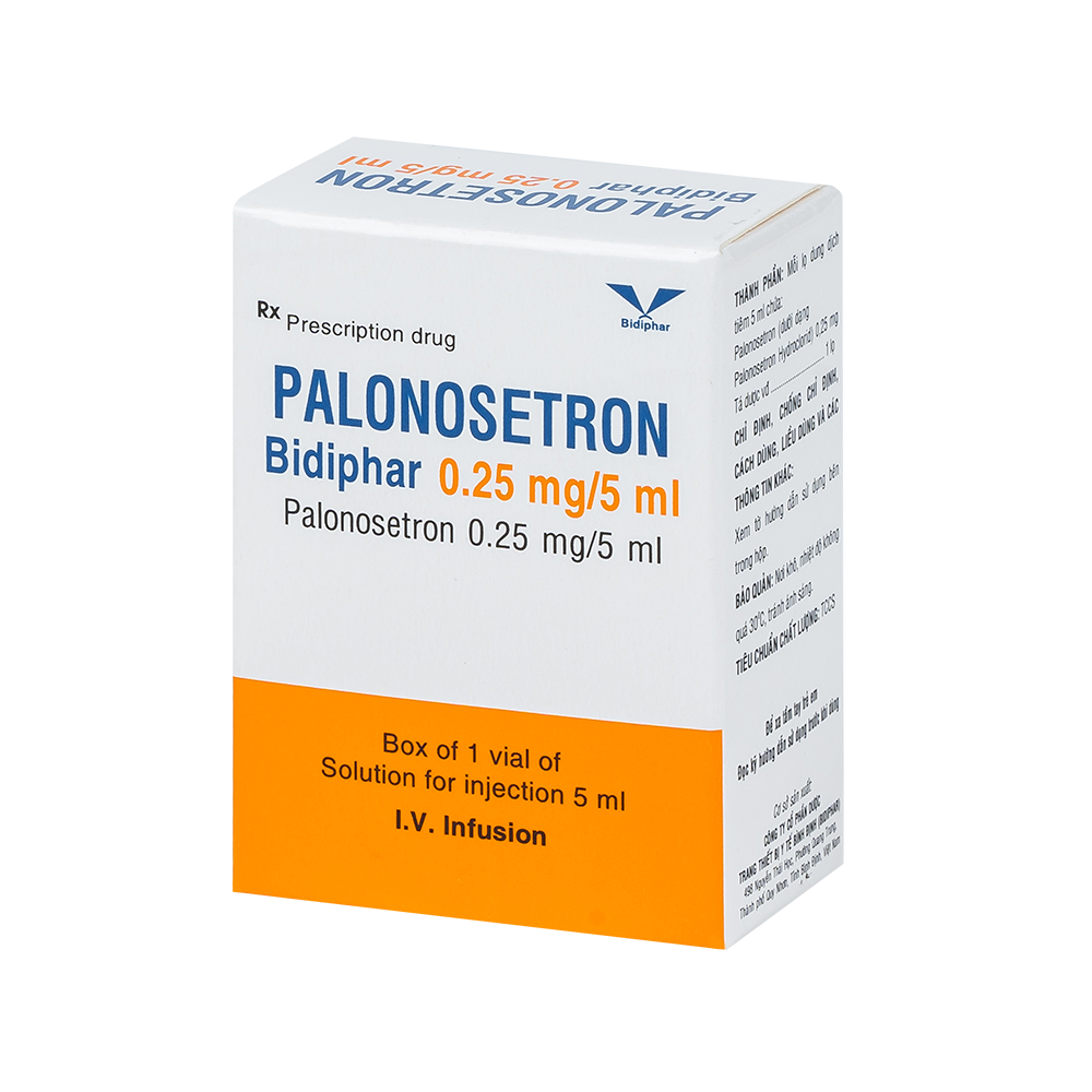 Palonosetron Bidiphar 0,25mg/5ml H/1 | CEVPharma GHCH Kim cương - Vimedimex