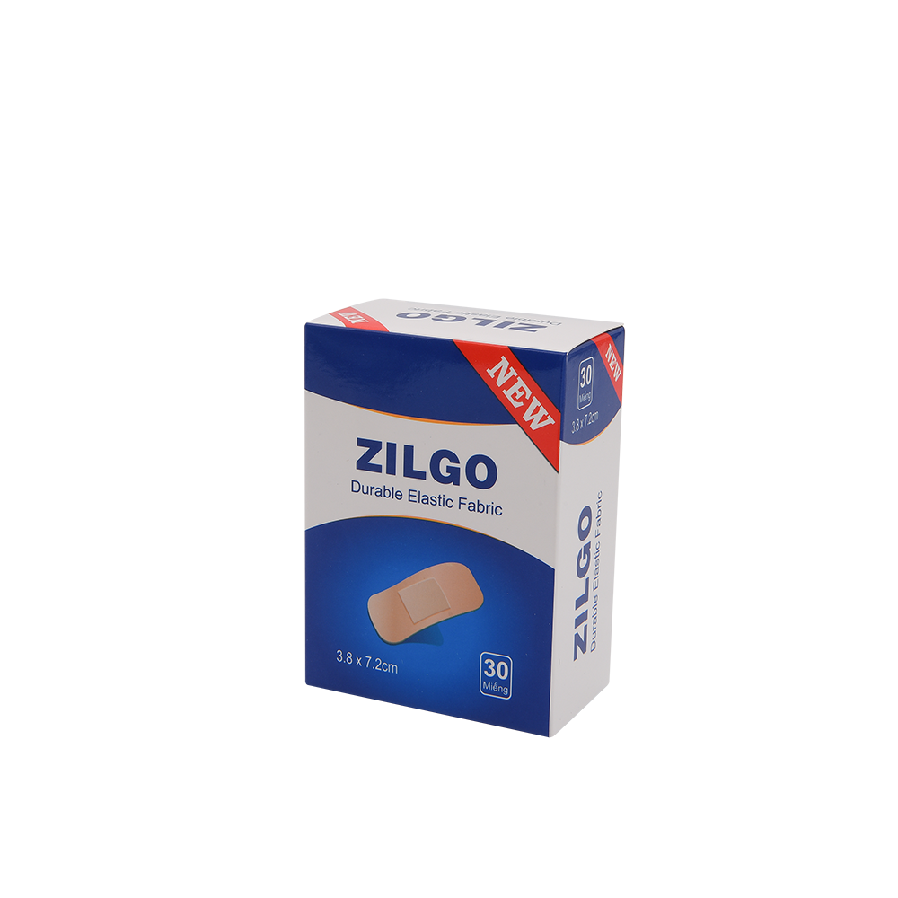 Zilgo3,8 x 7,2 Vỏ Trắng (Thùng x 100 hộp x 30 miếng)