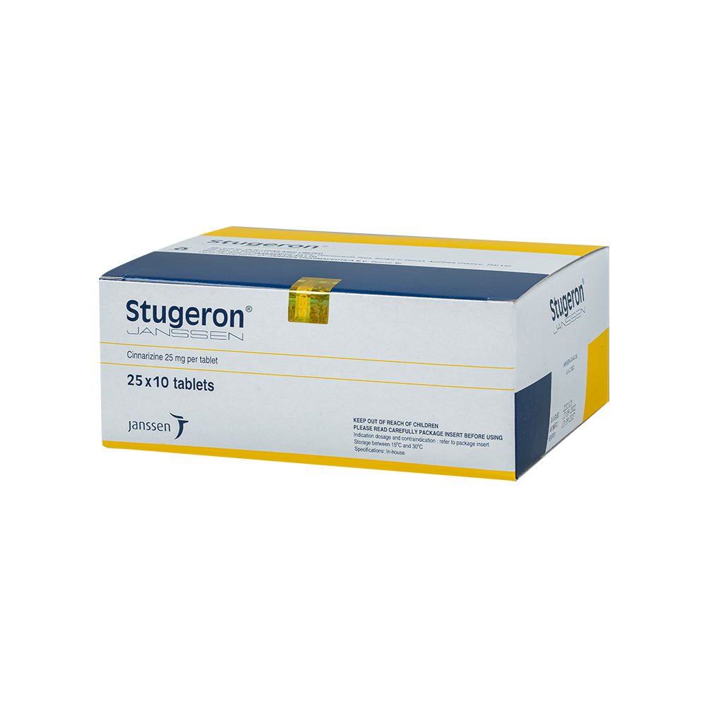 STUGERON 25 H/250V | CEVPharma GHCH Kim cương - Vimedimex