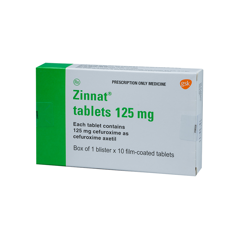 Zinnat 125mg | CEVPharma GHCH Kim cương - Vimedimex