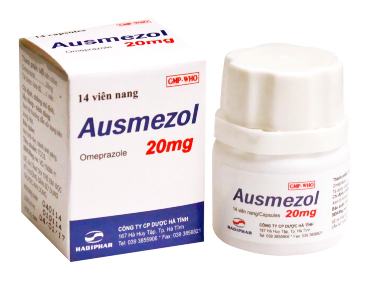 Ausmezol Omeprazol 20mg
