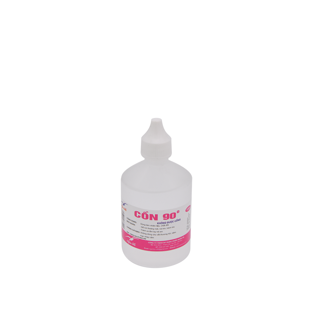Cồn y tế 90 độ 100ml Ngân Hà